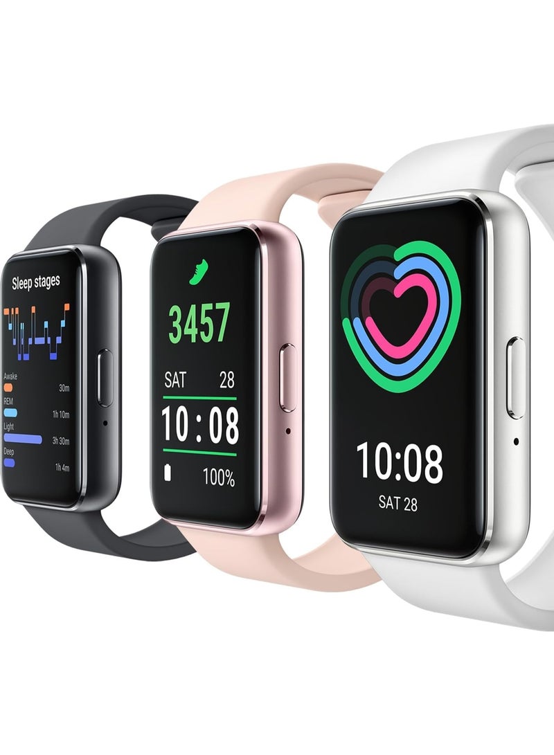 Galaxy FIT 3 [2025] 1.6" AMOLED Display | 14 Days Battery Life | 100+ Watchfaces | 100+ Exercise Modes | International Model - Pink Gold. - Image 4